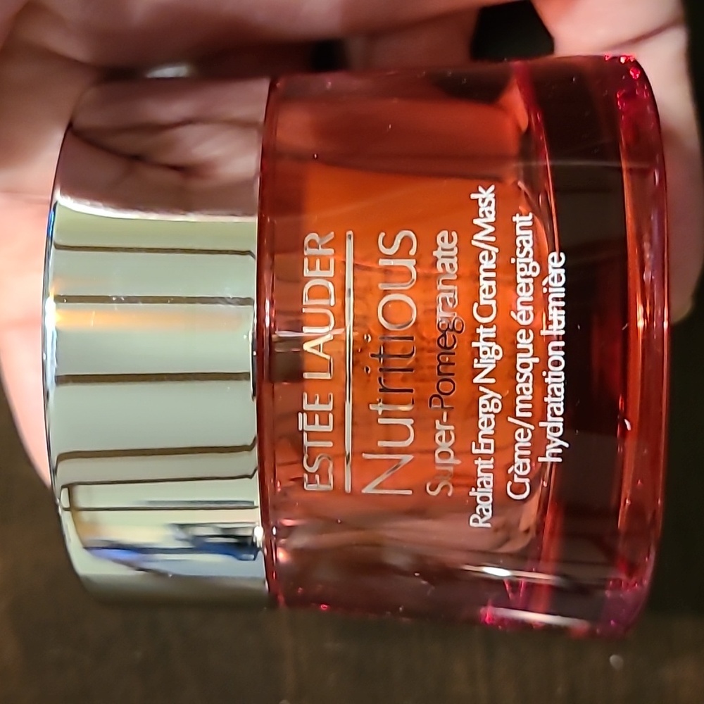 ESTEE LAUDER Nutritious Super Pomegranate Radiant Energy Night Cream / Mask -NEW